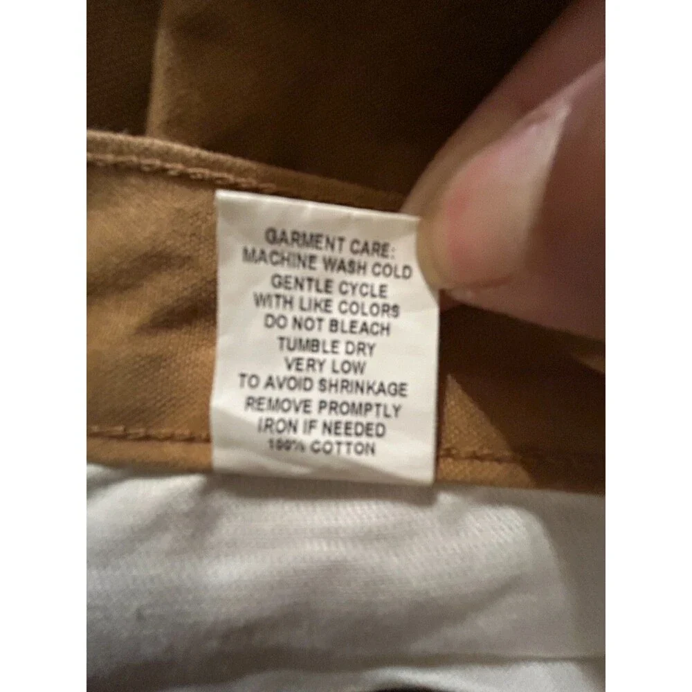 NWT Schaefer Outfitter Fenceline Canvas RanchHand Jeans 42x30 Brown Durable USA